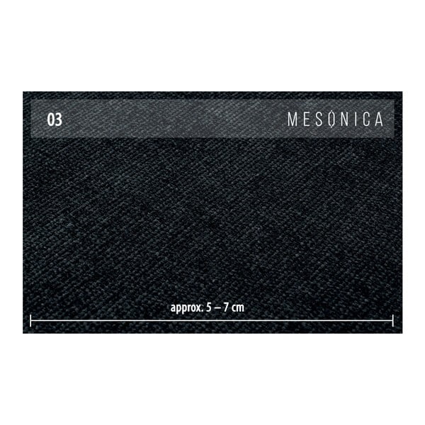 Črna zofa MESONICA Toro, 217 cm-image-4