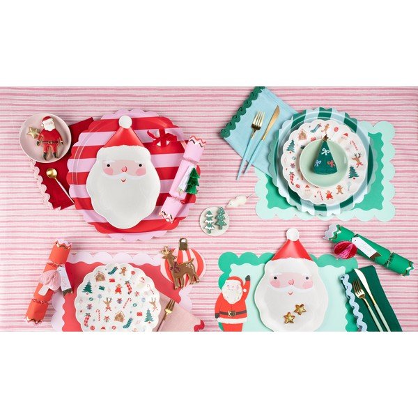 Božične pokalice v kompletu 6 ks Honeycomb  – Meri Meri-image-1