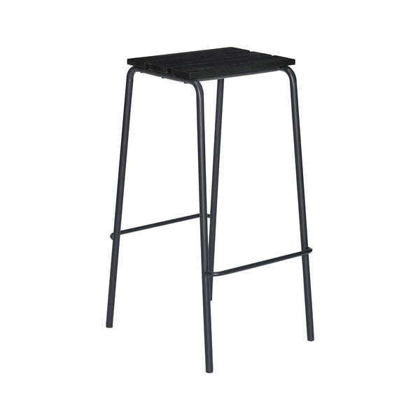 Črni barski stoli v kompletu 2 ks (višina sedeža 76 cm) Stilt – Hübsch