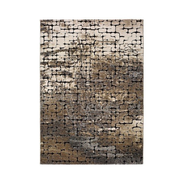 Rjavo-siva preproga Universal Hydra, 140 x 200 cm