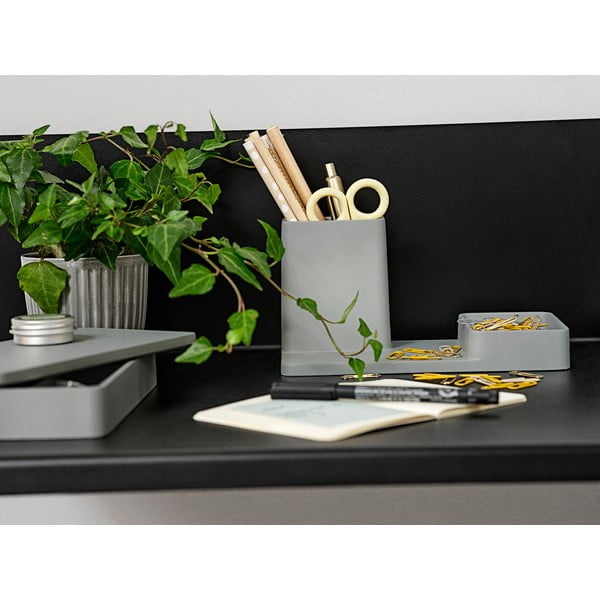 Organizator za pisalne potrebščine iz cementa Pebble – Zone-image-2