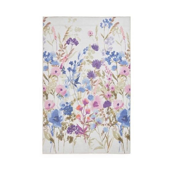 Vijoličen pralen tekač 61x170 cm Country Floral – Catherine Lansfield