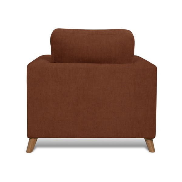 Temno oranžen fotelj Faria - Scandic-image-3