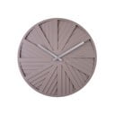 Siva stenska ura Karlsson Slides, ø 40 cm