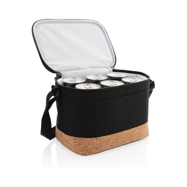 Črna termo torba z detajli iz plute XD Collection-image-1