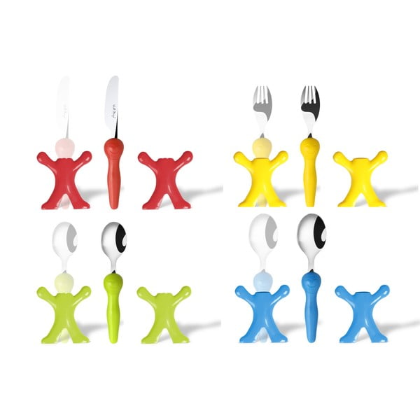 Otroški jedilni pribor Vialli Design Picco, 4 kosi-image-3