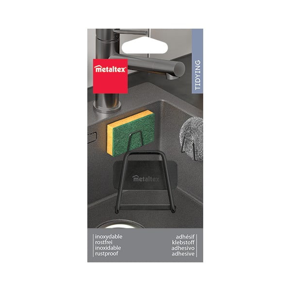 Kovinsko držalo za gobico z namestitvijo brez vrtanja – Metaltex-image-3