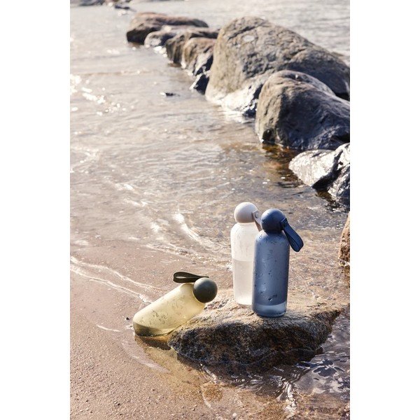Zelena steklenica za vodo za na pot iz reciklirane plastike 650 ml Tom – Sagaform-image-1