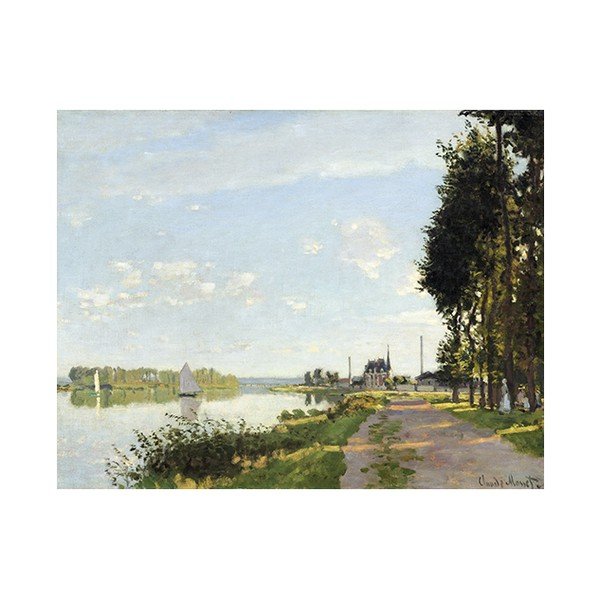 Claude Monet - Argenteuil, 70x55 cm