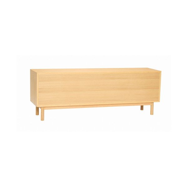 Komoda v hrastovem dekorju v naravni barvi 140x50x37 cm Nobby – Hübsch-image-2