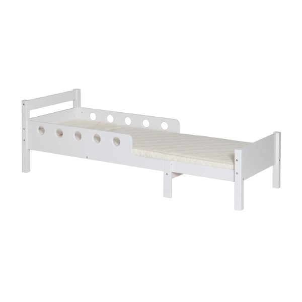 Nastavljiva otroška postelja Flexa White Junior, 70 x 140/190 cm-image-1