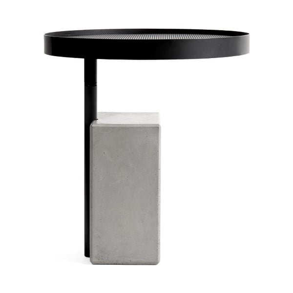 Zložljiva miza z betonskim podstavkom Lyon Béton  Twist, ø 45 cm