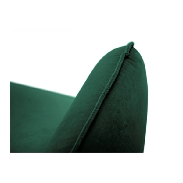 Zelen žametni fotelj Cosmopolitan Design Vienna-image-3