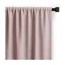 Prašno rožnata zavesa za delno zatemnitev 140x250 cm Carli – Restilo