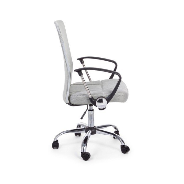 Svetlo siv oblazinjen pisarniški stol Brisbane – Yes Everyday-image-3