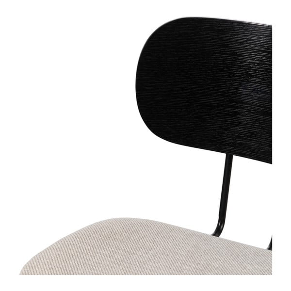 Črno-beli jedilni stoli v kompletu 4 ks Cleo – Ixia-image-4