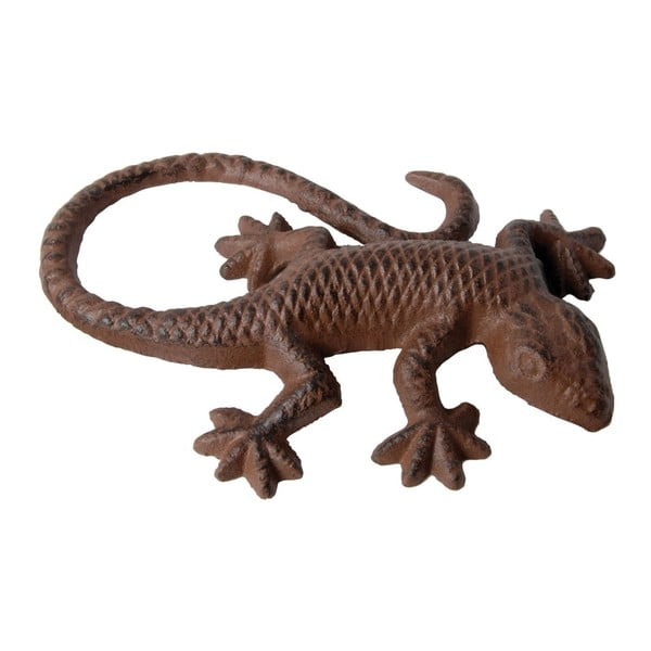 Okrasna figura iz litega železa Esschert Design Lizard, 10,4 x 15,1 cm