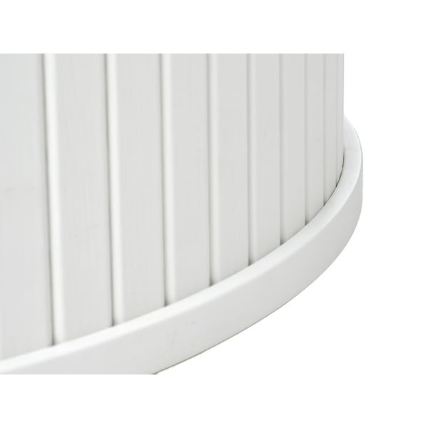 Bela okrogla mizica Nola – Unique Furniture-image-2