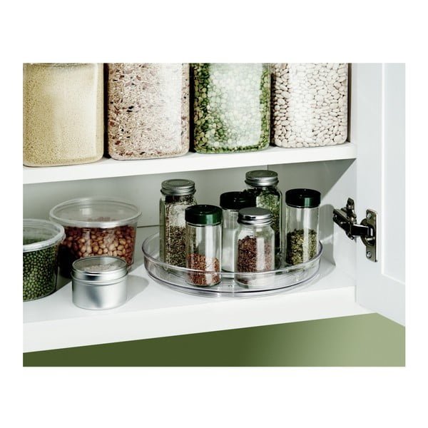 Plastičen vrtljiv organizator za začimbe ø 23 cm Linus – iDesign-image-4