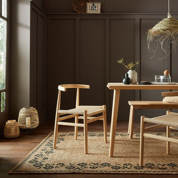 Preproga iz jute v naravni barvi 160x230 cm Maisie – Flair Rugs-image-1