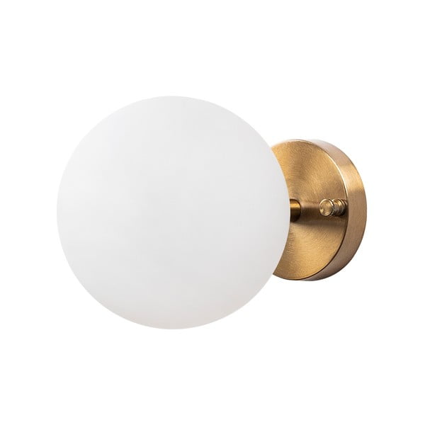 Bela/v bronasti barvi stenska svetilka ø 15 cm Atmaca – Opviq lights-image-2