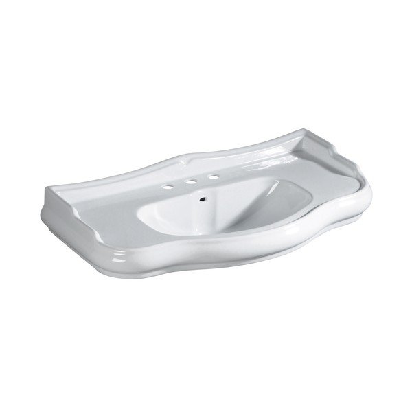 Bel keramičen umivalnik 100x54,5 cm Retro – Sapho