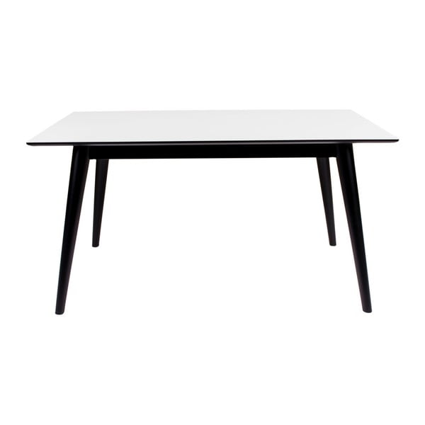 Zložljiva jedilna miza s črnimi nogami House Nordic Copenhagen, 150 x 95 cm