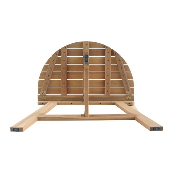 Vrtna jedilna miza iz masivne akacije 45x70 cm Nina - LDK Garden-image-3