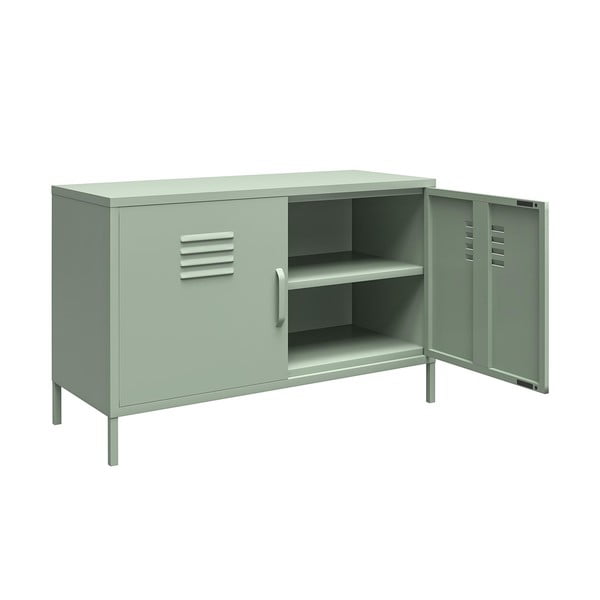 Zelena kovinska omarica 100x64x40 cm Mission District – Støraa-image-4