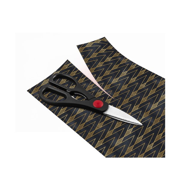 Dekorativne tapete za pohištvo v črno-zlati barvi Ambiance Ragnar-image-3