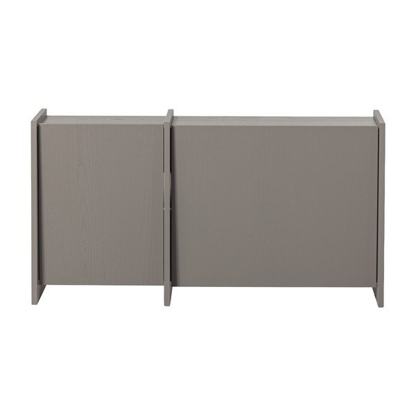 Siva TV omarica v jesenovem dekorju 102x53x44 cm Brock – WOOOD-image-2