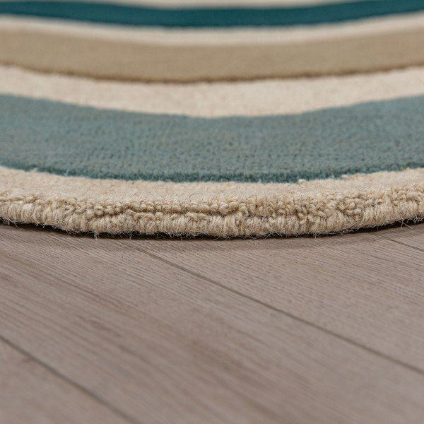 Moder ročno tkan volnen tekač 80x300 cm Cascade Wool – Flair Rugs-image-2