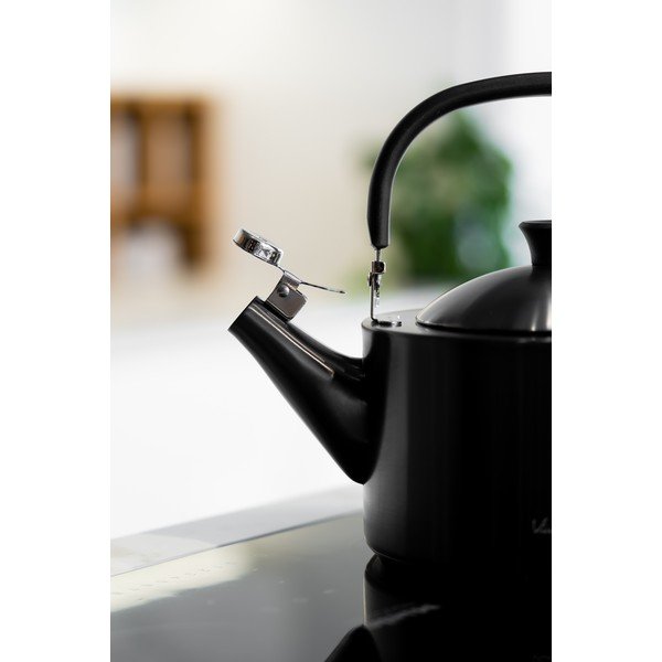 Črni čajnik Vialli Design Diamante, 1,5 l-image-3