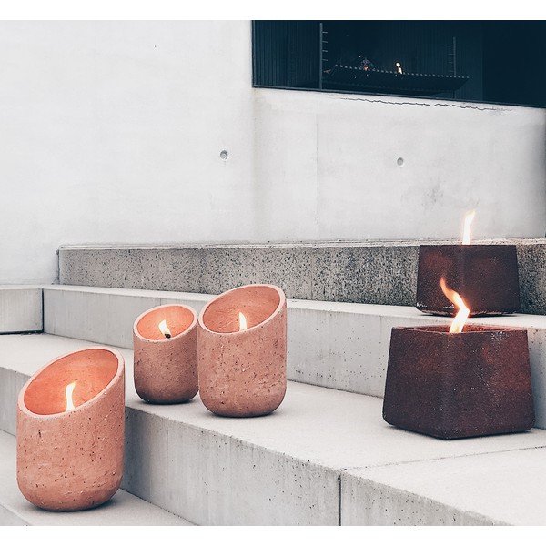 Zunanja sveča, čas gorenja 35 h Sand – Paju Design-image-1