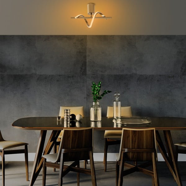 LED stropna svetilka v zlati barvi 7x41 cm Likma – Opviq lights-image-2