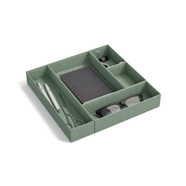 Kartonasti organizatorji za predal v kompletu 5 ks Emma Paper Laminate – Bigso