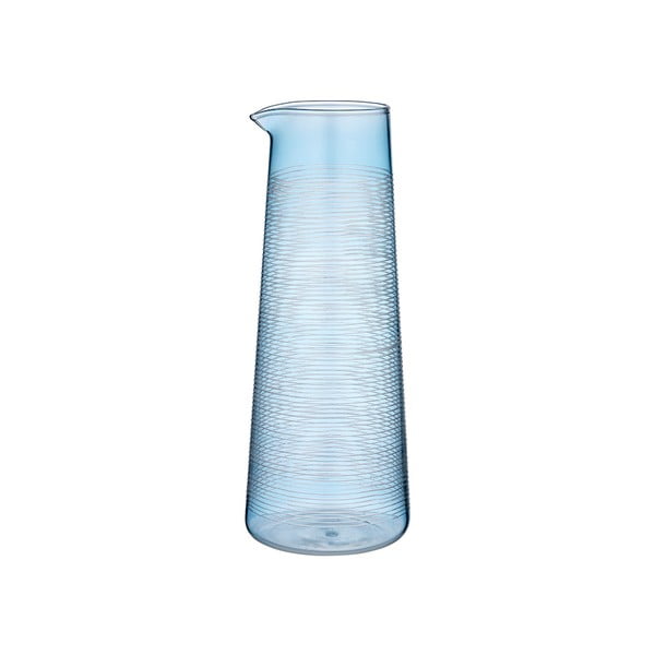 Modra steklena karafa 1,2 l Linear - Ladelle