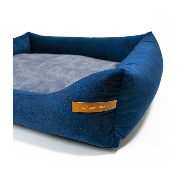 Modra/temno siva postelja za pse 55x65 cm SoftBED Eco S – Rexproduct-image-2