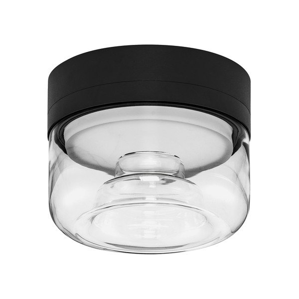 Mat črna aluminijasta LED stropna svetilka Doris – Nova Luce