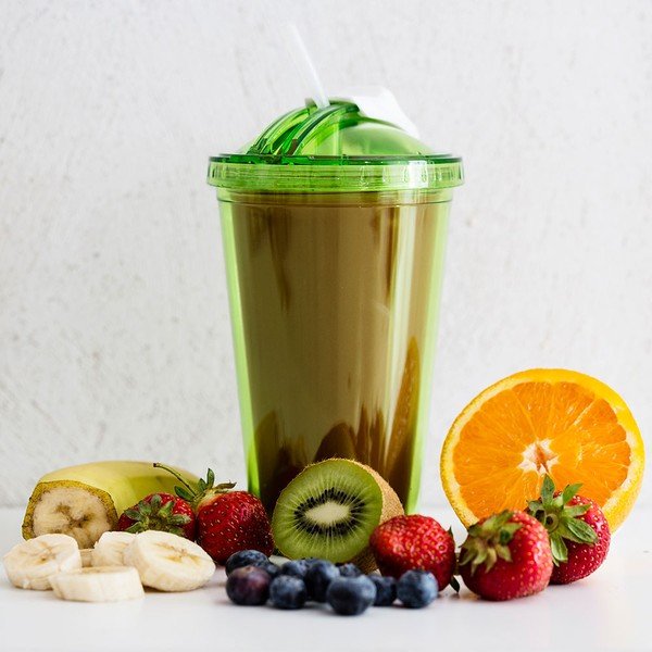 Vrč za zeleni smoothie s slamico Sagaform-image-1