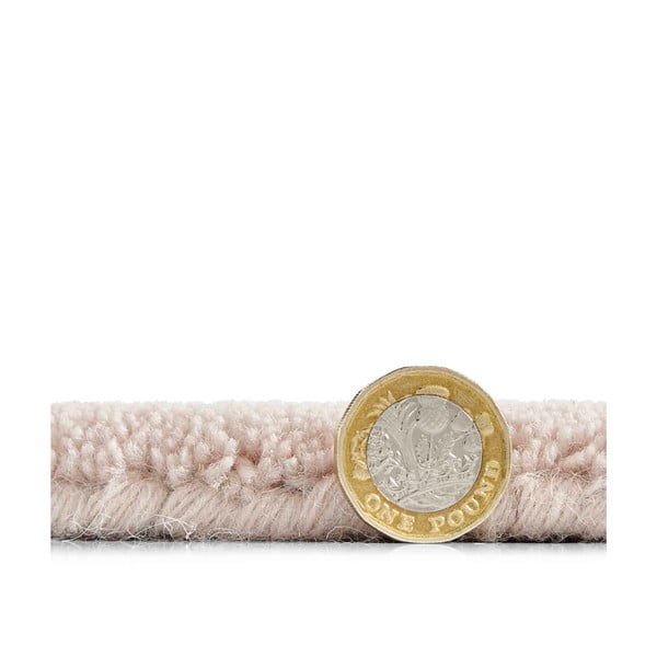 Rožnata volnena preproga Think Rugs Kasbah, 120 x 170 cm-image-2