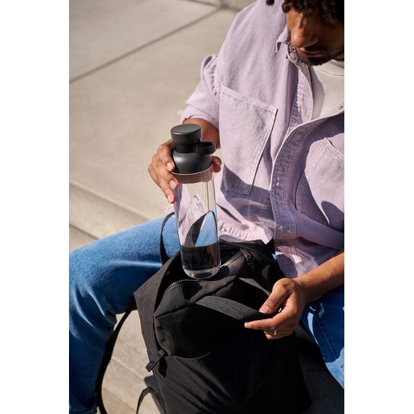 Črna steklenica za vodo iz tritana 900 ml Nordic black – Mepal-image-2