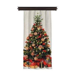 Božična zavesa  Christmas Tree, 140 x 260 cm