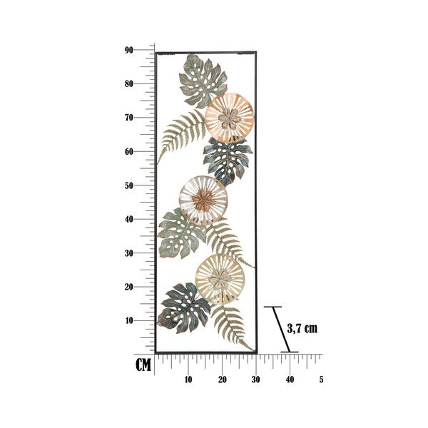 Železna stenska dekoracija z naravnimi motivi Mauro Ferretti Too Natura-image-4