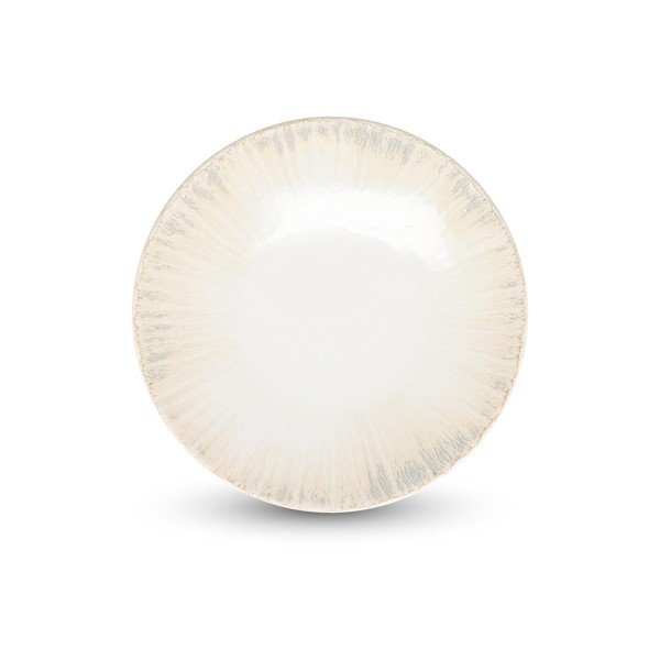 Svetlo siv desertni porcelanast krožnik ø 21 cm Nuance – BonBistro