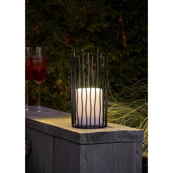 LED solarna zunanja svetilka (višina 22 cm) Coro – Reality-image-1