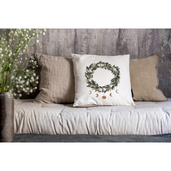 Prevleka za blazino z božičnim motivom 45x45 cm Festive Wreath – Butter Kings-image-1
