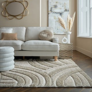 Bež ročno tkana preproga iz recikliranih vlaken 80x150 cm Velvet – Flair Rugs