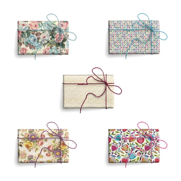 Darilni papir v kompletu 5 ks Prestige – Kartos-image-1