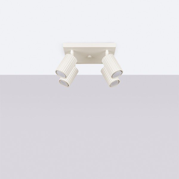 Kremno belo točkovno svetilo 25x25 cm Gleam – Sollux-image-4